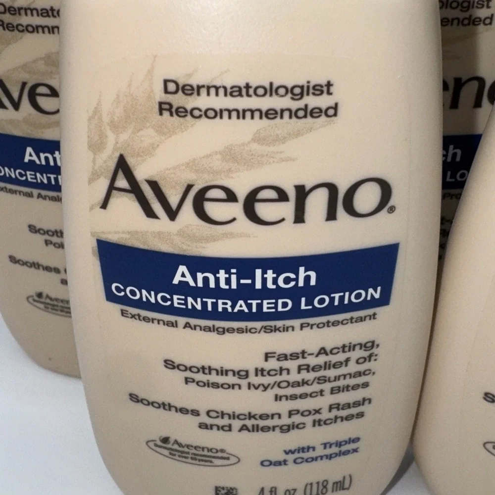 11 x Aveeno Active Naturals Anti-Itch Concentrated Lotion, 4 oz RARE Relief